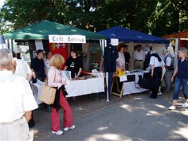 Cafe Lorbaß und der BJO-Stand