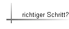 richtiger Schritt?