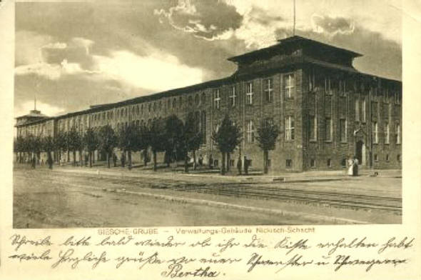 Giesche-Grube, Verwaltungsgebäude Nickisch-Schacht