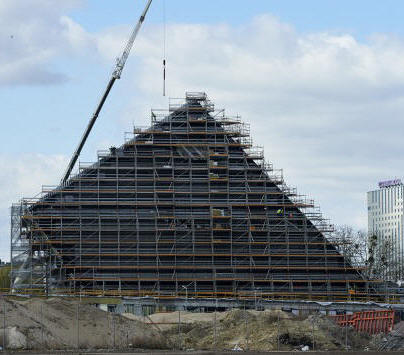 Museum des Zweiten Weltkriegs in Danzig im Bau (picture alliance / dpa / Adam Warzawa