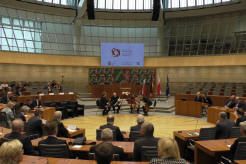 Feierstunde im Landtag NRW 25 Jahre gute Nachbarschaft