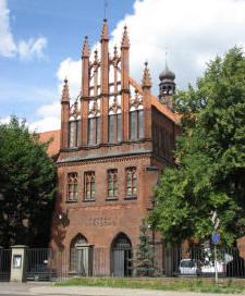 Nationalmuseum in Danzig (Westpreuen).