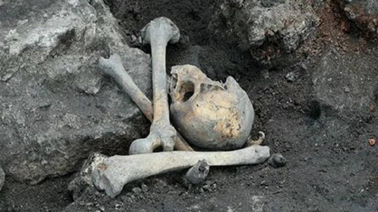 Massengrab aus Zweitem Weltkrieg auf Baustelle in Kaliningrad entdeckt. - © http://kaliningradtoday.ru/