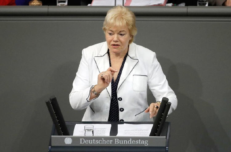 Erika Steinbach im Deutschen Bundestag