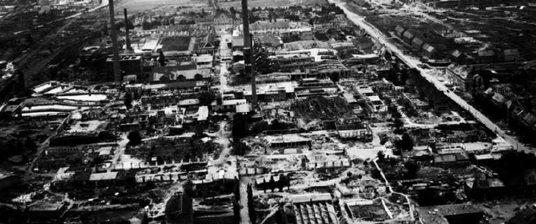 Kassel am Ende des Zweiten Weltkriegs im Frhjahr 1945