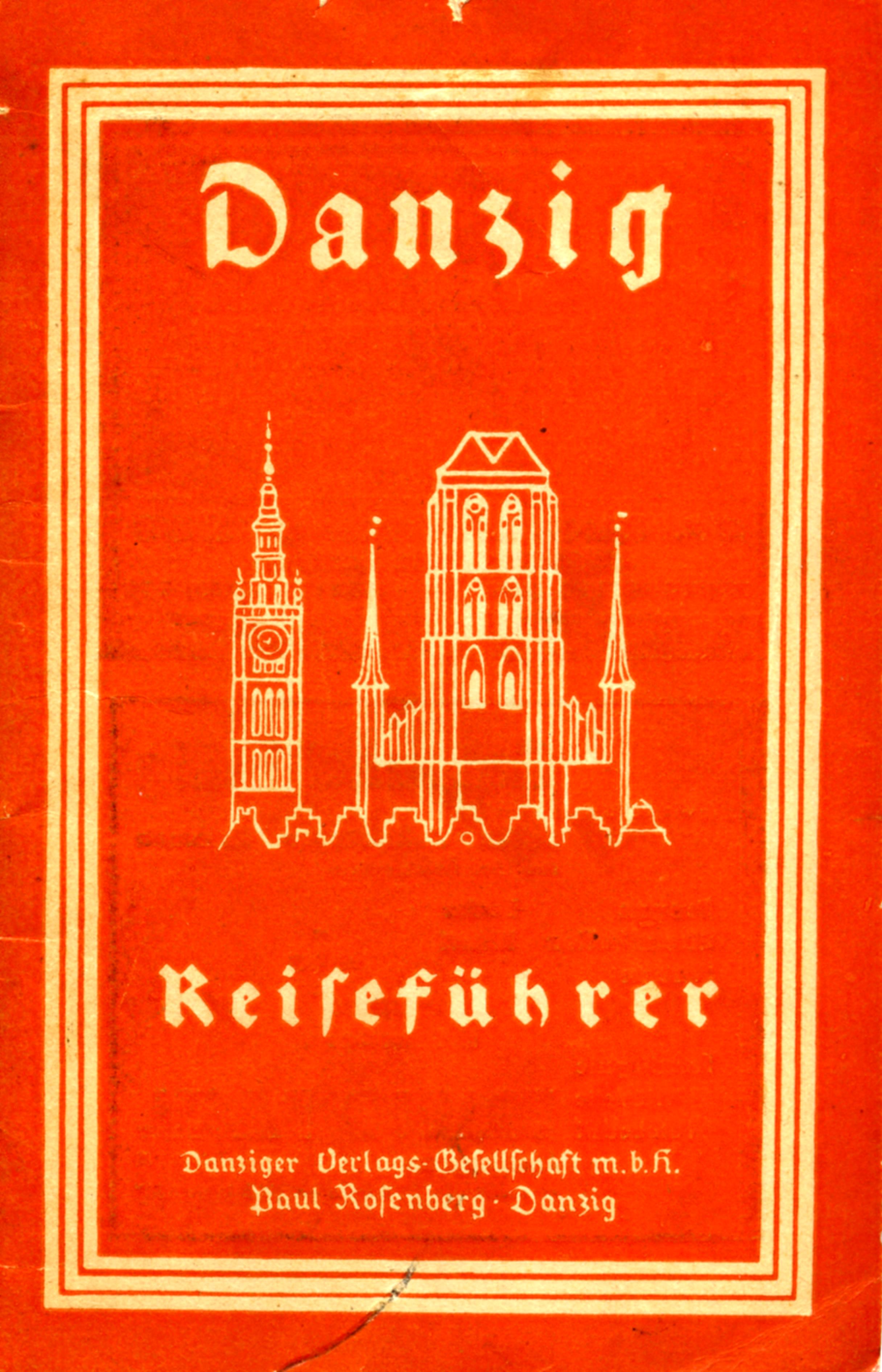 Danzig Reisefhrer von 1934